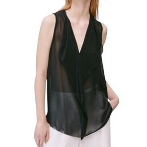 Babaton Silk Blouse Dark Fairy Whimsygoth Women S Ethereal Sheer Y2K Layers Soft